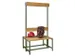 banc double,HxLxP 1600x1000x770mm,piètement RAL6011