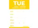Etiket Avery HACCP dinsdag geel 40x56mm 500 stuks
