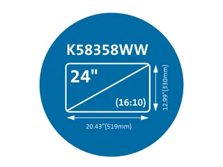 MagPro Monitor privacy filter 24 inch (16:10) - 5