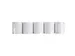Thermische papierrollen voor kasregisters 1 laags 80x80x12mm