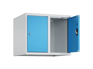 opzetkast,v. locker,2vak.,vak B 300mm,HxBxD 500x600x500mm,cilinderslot - 1