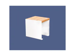 stoel,B 450mm,3latten,hout-zitting licht eikenhout,zitting H 450mm - 1