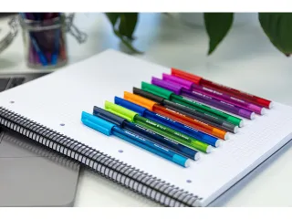 Balpen Schneider Vizz M etui a 10st. ass. kleuren - 4