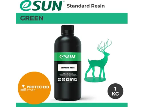 eSUN UV/LCD standard Resin 3D-printerhars Groen 1kg 405nm