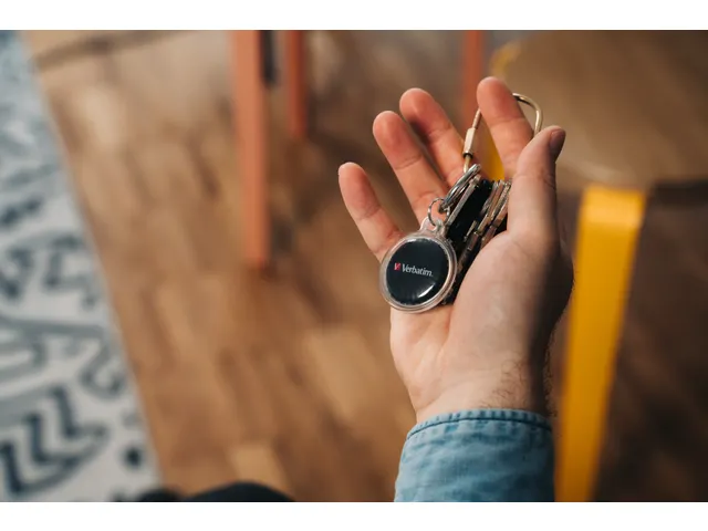 Verbatim 32133 My Finder Coin Bluetooth Tracker Zwart 1 stuk