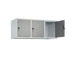opzetkast,v. locker,3vak.,vak B 400mm,HxBxD 500x1200x500mm