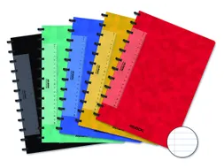 Schrift Adoc Classic A4 lijn 144 pagina's 90gr assorti
