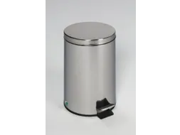 RVS pedaalemmer,5l,HxØ 285x205mm,binnenbak kunststof,romp gepolijst