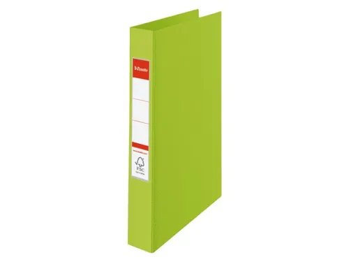 Ringband Esselte 2 rings O-mech A4 25mm Pp Groen