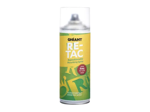 Lijmspray Ghiant High-Tac re-positioneerbaar 400ml
