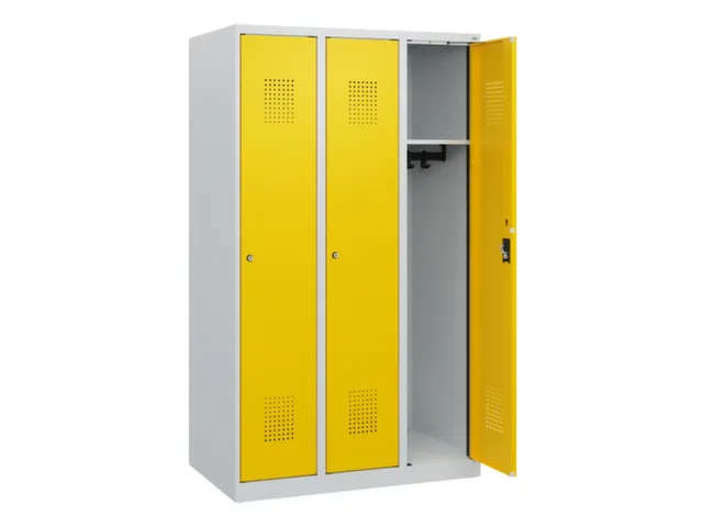 schoollocker,HxBxD 1530x900x500mm,3vak,vak B 300mm,cil.-slot