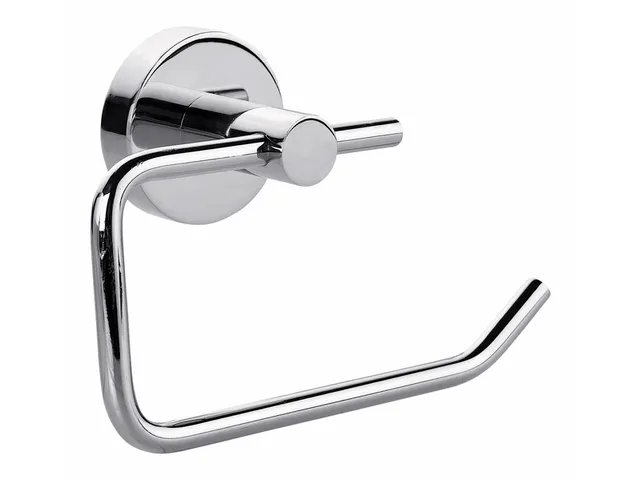 Toiletrolhouder tesa Smooz hoogglans verchroomd metaal zelfklevend