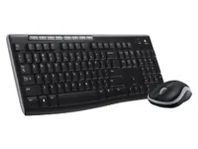 OUTLET Clavier Logitech MK270 AZERTY + souris noir
