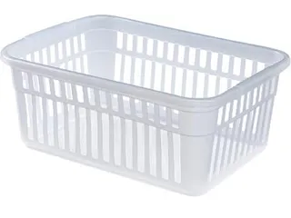 Large Opbergmand 45 cm Transparant - 2