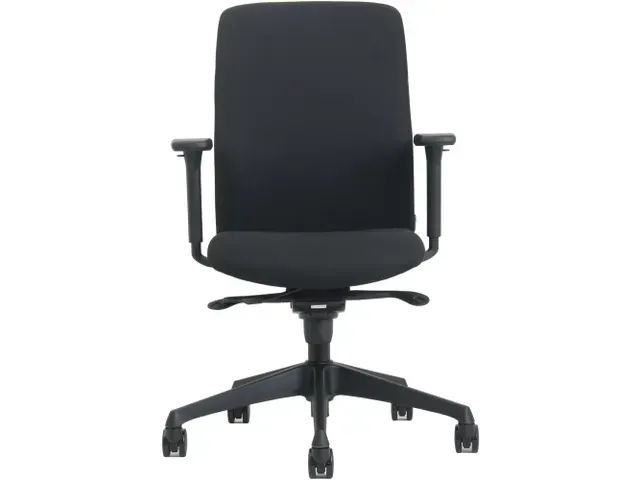Chaise de bureau ergonomique LX111 Noir Comfort