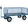 Handtrekwagen Trekoog 6436lz 1250kg 2000x1000mm Draadgaas Luchtbanden
