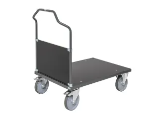 kopwandwagen,draagverm. 500kg,laadvl. LxB 1200x800mm,MDFplaat,1wand - 1