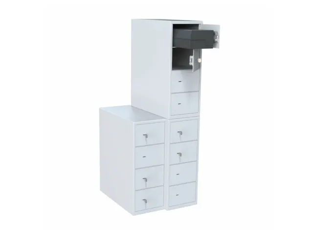 Salvus 4-vaks modulaire kassaladekluis