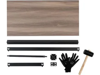 Rek Home Maxi 176x90x45cm 5 Legborden Zwart Metaal - 5