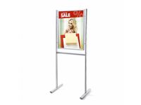 Infobord Design Standaard 25 mm Rechte Hoeken A1