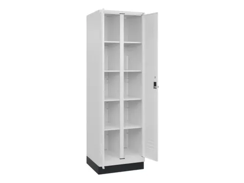 wasgoedverdeelkast,HxBxD 1950x600x500mm,vak B 300mm,draaigrendel