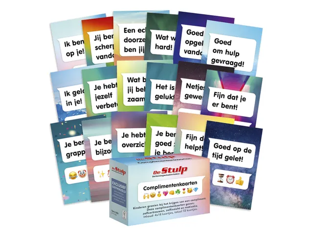 Complimentenkaarten De Stulp assorti