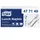 Servetten Tork 477149 2-laags 33x33cm wit 1/4 vouw 200st.