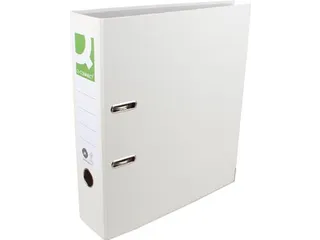 ordner A4 uit Recycolor papier 80 mm wit - 1
