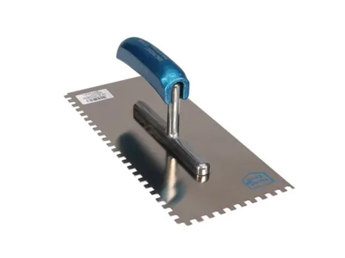 Jung - Plakspaan - Gebogen Handgreep - Getand 15x15mm