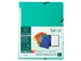 Elastomap zonder klep glanskarton 355gm² A4 Groen