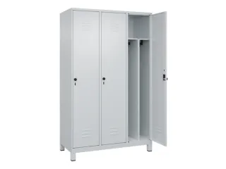 locker voor scheiding van kleding,HxBxD 1950x1200x500mm,3vak - 2