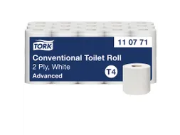 Toiletpapier Tork T4 110771 Advanced 2-laags Wit 400 Vel 30 rollen