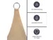 Voile solaire perméable triangulaire 3,6x3,6x3,6m Champagne