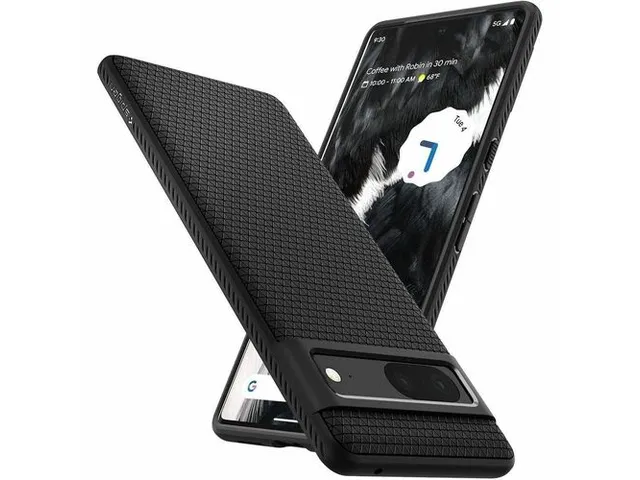 Spigen Case ACS04696 Pixel 7 Liquid Air Mat Zwart