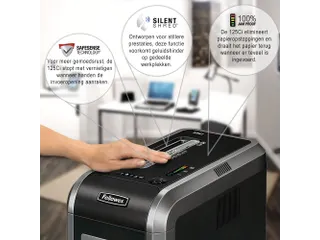 Papiervernietiger Fellowes 125ci Snippers P-4 - 4