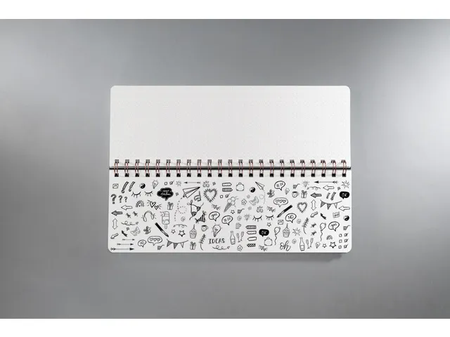 Weekplanner Inspire A4 liggend met GRATIS bureauonderlegger Flower Lov