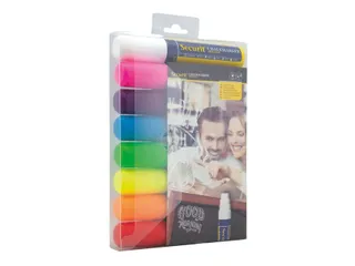 Krijtstift Securit Sma-720 Blokpunt 7-15mm Assorti 8 Stuks - 8