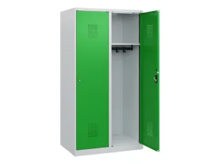 schoollocker,HxBxD 1530x800x500mm,2vak,vak B 400mm,cil.-slot - 1