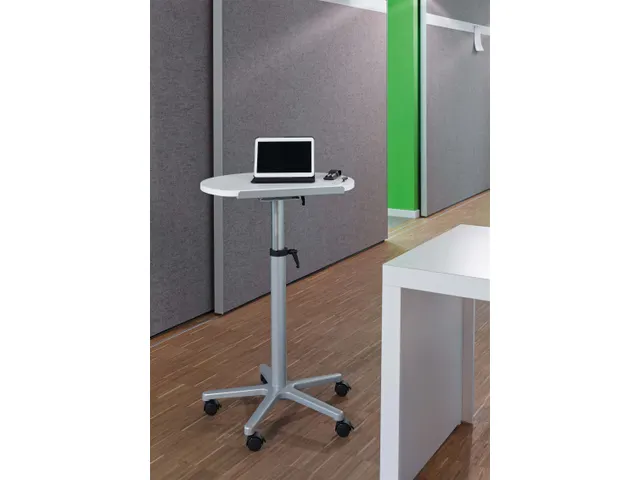 Ergonomische zit/sta werktafel melamine Wit