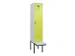 locker met bank,voor scheiding van kleding,HxBxD 2120x400x815mm,1vak