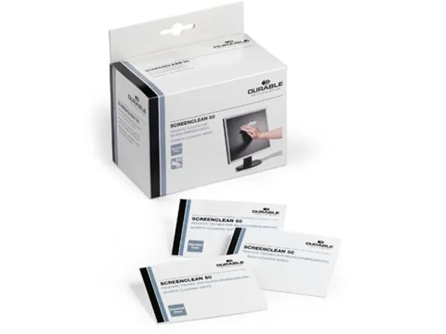 Screenclean reinigingsdoekjes doosje van 50 stuks
