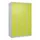 dubbeldekse locker,HxBxD 1850x1200x500mm,4x2vak.,vak B 300mm,cil.-slot