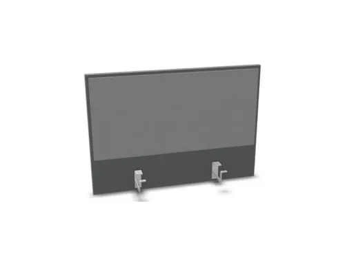 opzetpaneel bureau aanbouw achter MS-donkergrijs BN8078-grijs 800mm