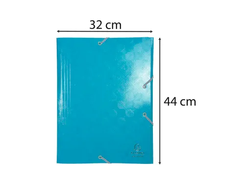 Elastomap A3 3 Kleppen In Gelamineerd Glanskarton Assorti