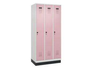 locker voor scheiding van kleding,HxBxD 1950x900x500mm,3vak - 1