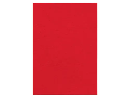 Voorblad Fellowes A4 lederlook rood 100stuks
