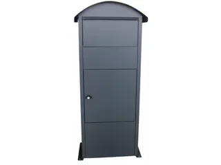 pakketbus,staal,mat antracietgrijs,HxBxD 1100x410x265mm - 1