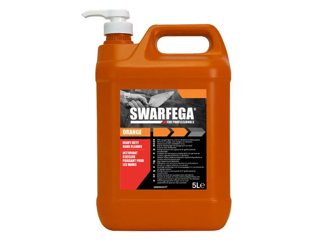Swarfega Orange handreiniger met sinaasappelgeur 4x5L pomp