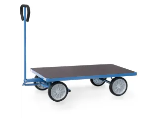 Handtrekwagen Platform 4001V 500Kg 1060x600mm massief rubber - 1