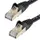 CAT6a Ethernetkabel 10 Meter Snagless Zwart